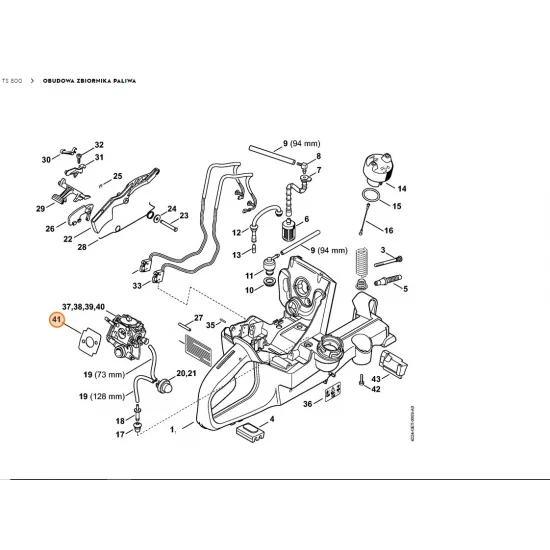 STIHL  Uszczelka 4224 129 0903